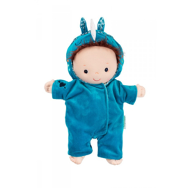 Lilliputiens | Poppen-onesie Neushoorn (voor pop 36 cm)