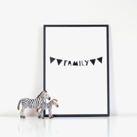 Ingrid Petrie Design - Family print (A4)