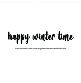 Label-R | Magneet Happy Winter Time!