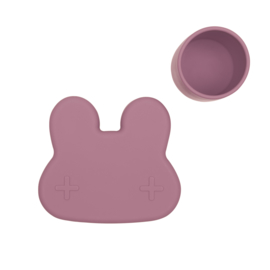 We Might Be Tiny | Snackie | Lunchtrommel Konijn (dusty rose)