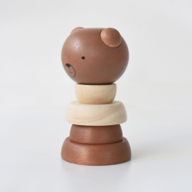 Wee Gallery | Houten Stapeltoren - Bear