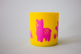 Little Mr. M & Friends | Drinkbeker Llama Llummy (pink)