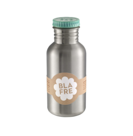 Blafre Drinkfles RVS 500 ml (blauwgroene dop)
