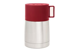 Blafre | Voedselbewaardoos RVS (500 ml ) - Rood