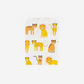 My Little Day | Papieren Zakjes Wilde Katten / Mini Felines (10 stuks)