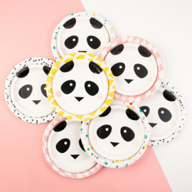 My Little Day | Papieren bordjes Mini Panda (8 stuks)