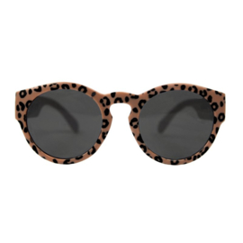 VanPauline | Zonnebril Caramel Leopard (voor kids 4+)