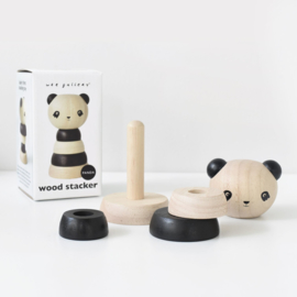 Wee Gallery | Houten Stapeltoren - Panda