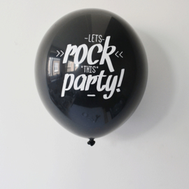 The Cherry on Top - Ballonnen Let's rock this party