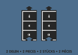 waytoplay | Uitbreidingsset Parkeren / Parking (2-delig)