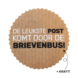 Sluitsticker De leukste post komt door de brievenbus!