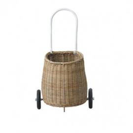 Olli Ella Luggy Basket Boodschappenwagen - Naturel