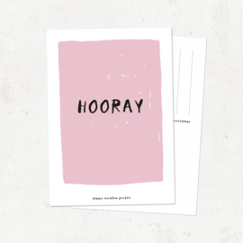 Studio Rainbow Prints | Kaart Hooray