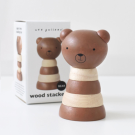 Wee Gallery | Houten Stapeltoren - Bear