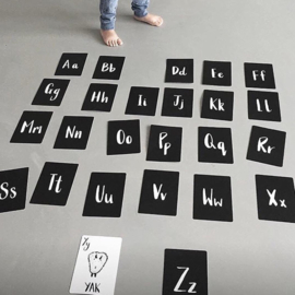 Huusje | ABC leerkaarten