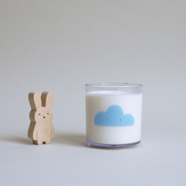 Buddy and Bear melamine beker Happy Clouds (blauw)