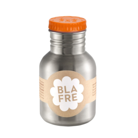 Blafre | Drinkfles RVS 300 ml (oranje dop)