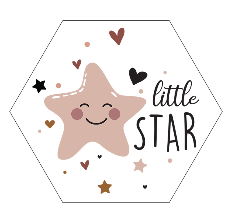 Label-R Kids | Hexagon Little Star
