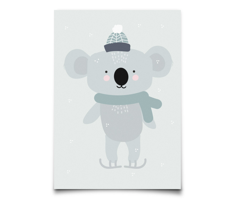 Eef Lillemor kerstkaart Winter Koala