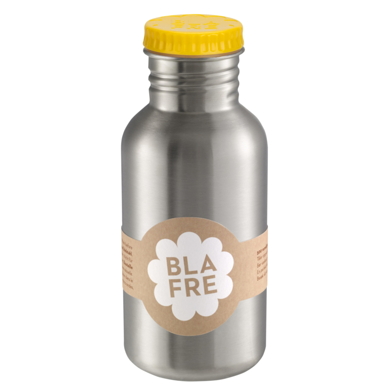 Blafre Drinkfles RVS 500 ml (geel)