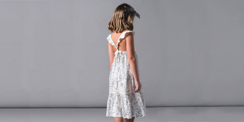 dimpled seersucker dress