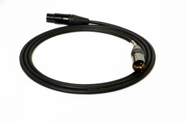 Mogami XLR male - XLR female gebalanceerde Microfoon kabel vanaf 3 m