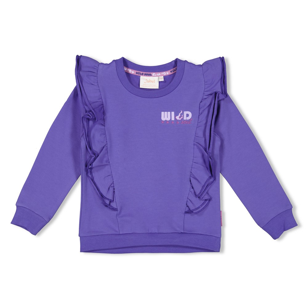 Jubel sweater ruches Wild Soul