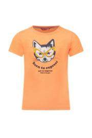 Tygo & Vito girls t-shirt Jill Neon coral