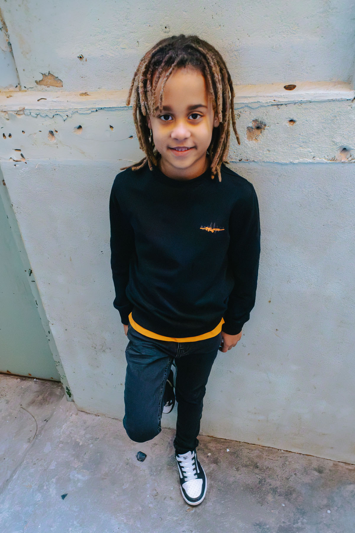 Tygo & Vito sweater Silver black