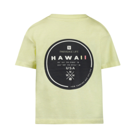 No Way Monday t-shirt loose fit neon yellow
