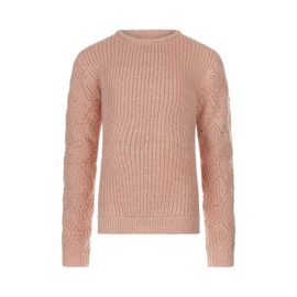 No Way Monday sweater dusty pink