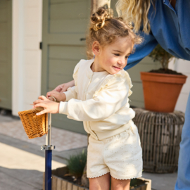 Dirkje cardigon loose fit offwhite