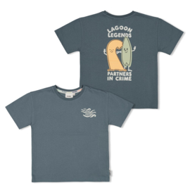 Sturdy t-shirt oversized petrol Lagoon Legends