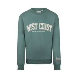 No Way Monday sweater loose fit dusty green