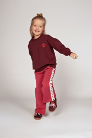 Jubel sweater relaxed fit bordeaux Daily Princess