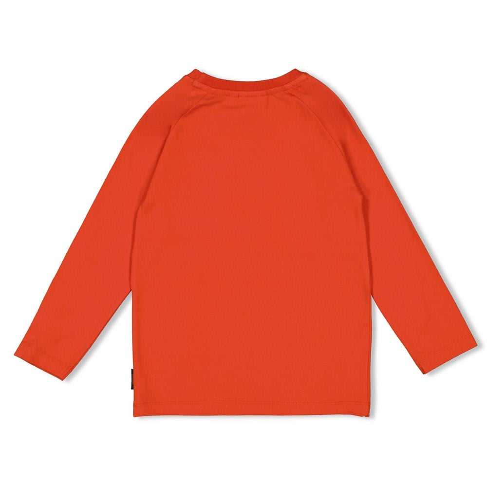 Sturdy longsleeve oranje Chasing Trails