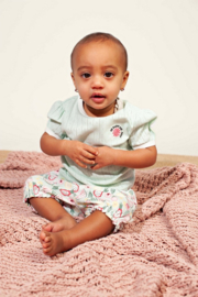 Bess t-shirt ajour flowers