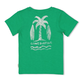 Sturdy t-shirt groen Gone surfing