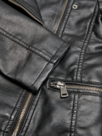 Kids ONLY fake leather jacket kogFREYA