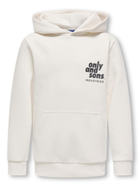 Only & Sons Hudson hoody Cloud Dancer Industries