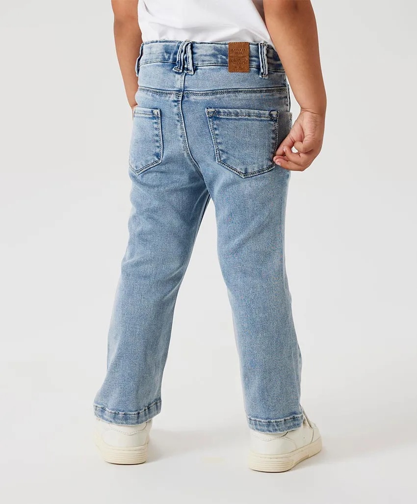 Name It Salli bootcut jeans light blue bleached
