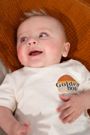 Bess shirt golden hour offwhite