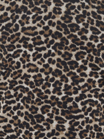 Kids ONLY mesh top Erica pumice stone leopard aop