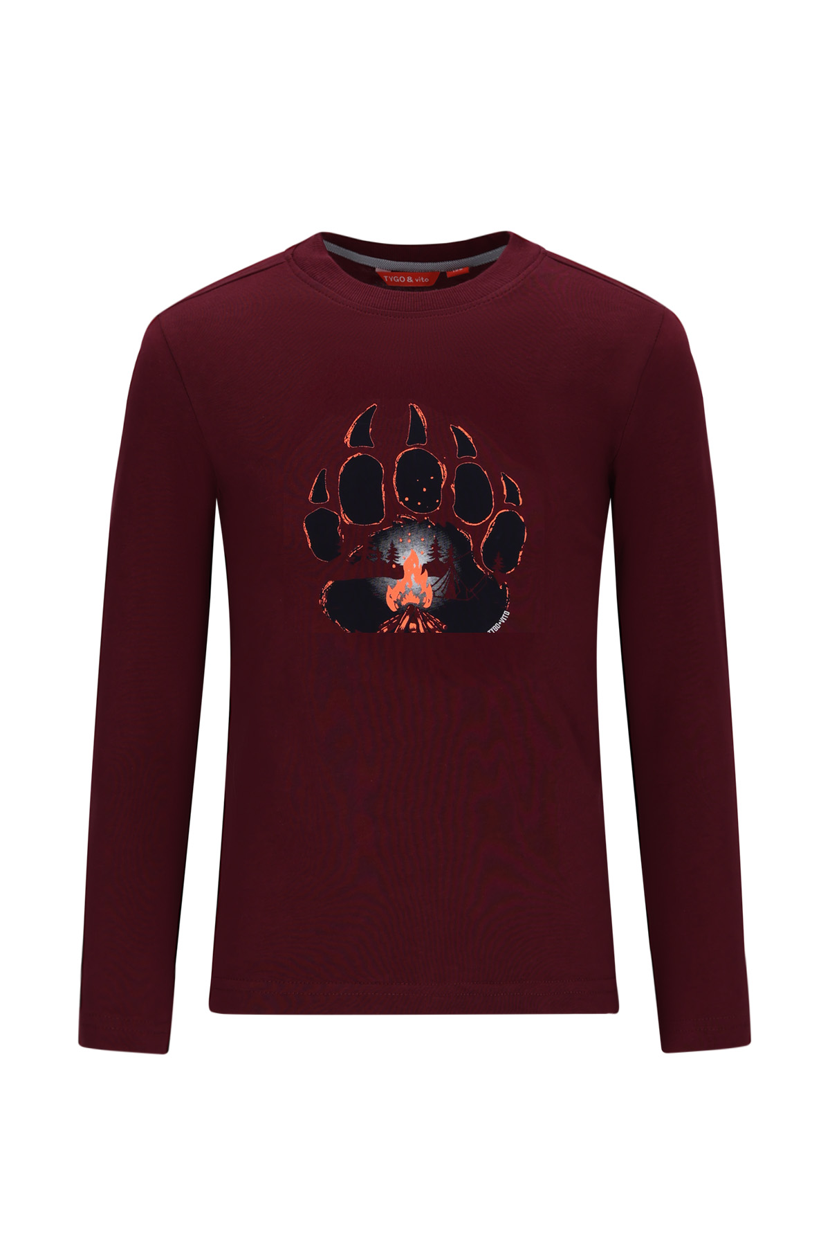Tygo & Vito longsleeve Max Maroon