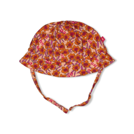 Feetje zonnehoed aop Love Peace Aloha