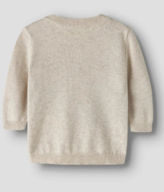Name it baby Ligan knit peyote melange