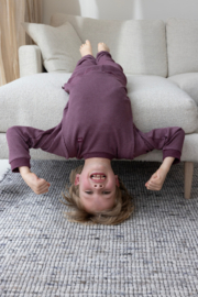 Feetje Wafel pyjama autumn special wijn melange