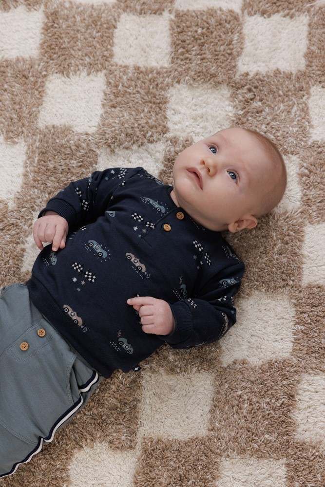 Feetje sweater aop Let's go!