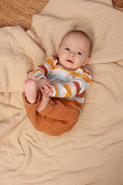 Bess sweater striped amber