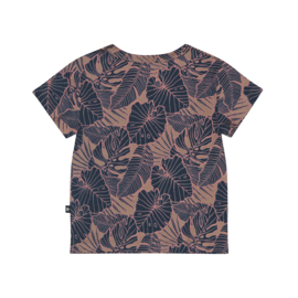 Dirkje t-shirt navy aop